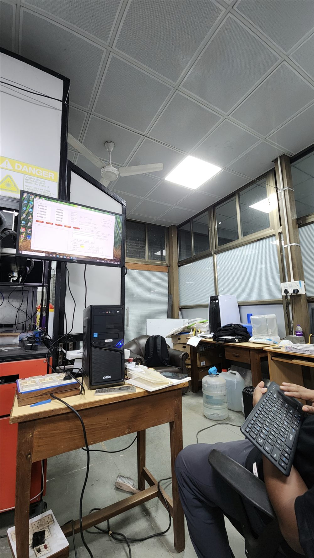 The lab at IIT Bombay